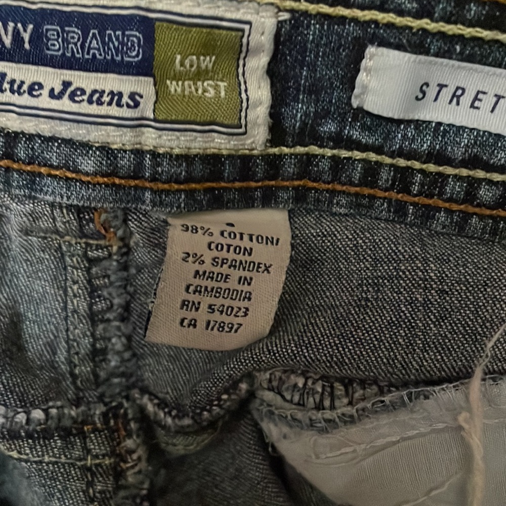 Last Chance! Old Navy Cropped Stretch Jeans, low waist - Picture 6 of 7